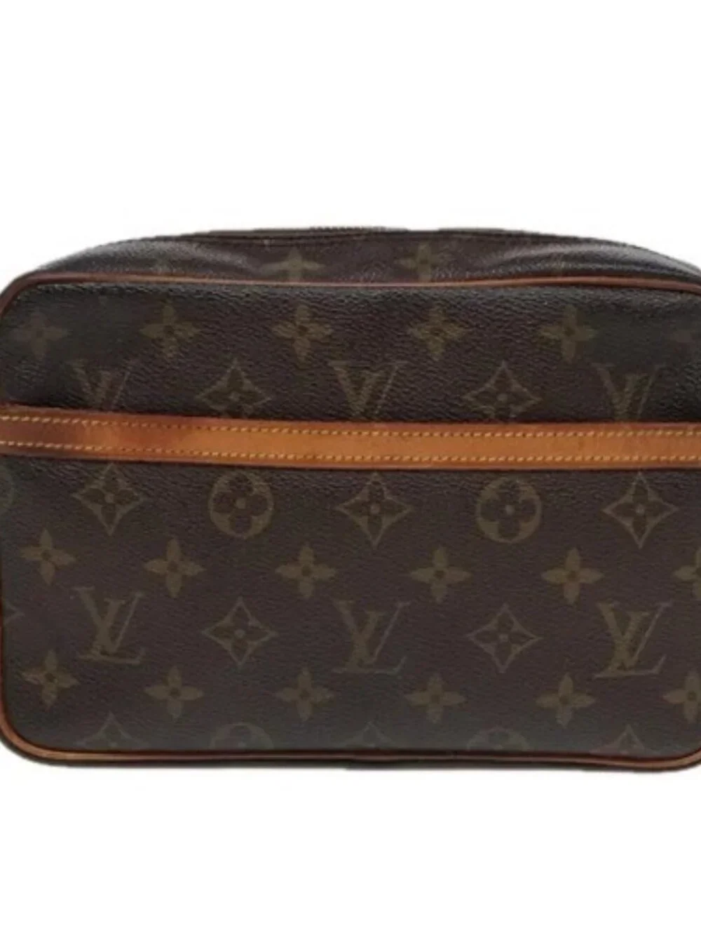 LOUIS VUITTON Monogram Compiegne 23 Clutch Bag M51847 LV Auth 85921 - Picture 12 of 15